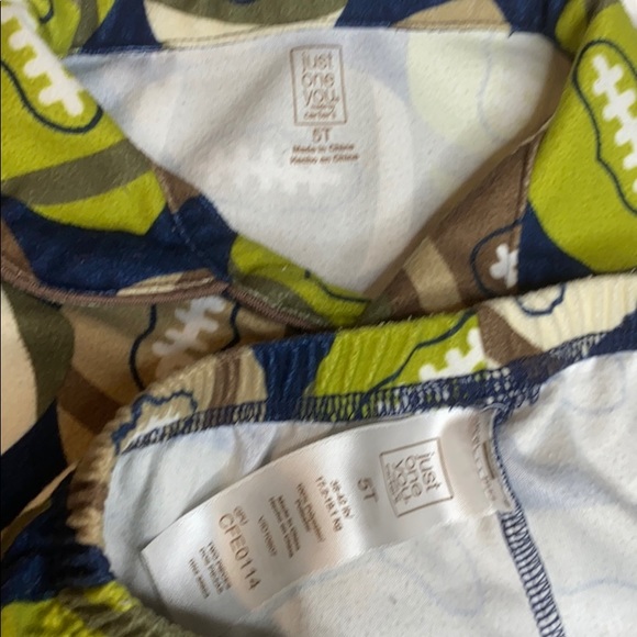 Button up Football pjs - Picture 2 of 2